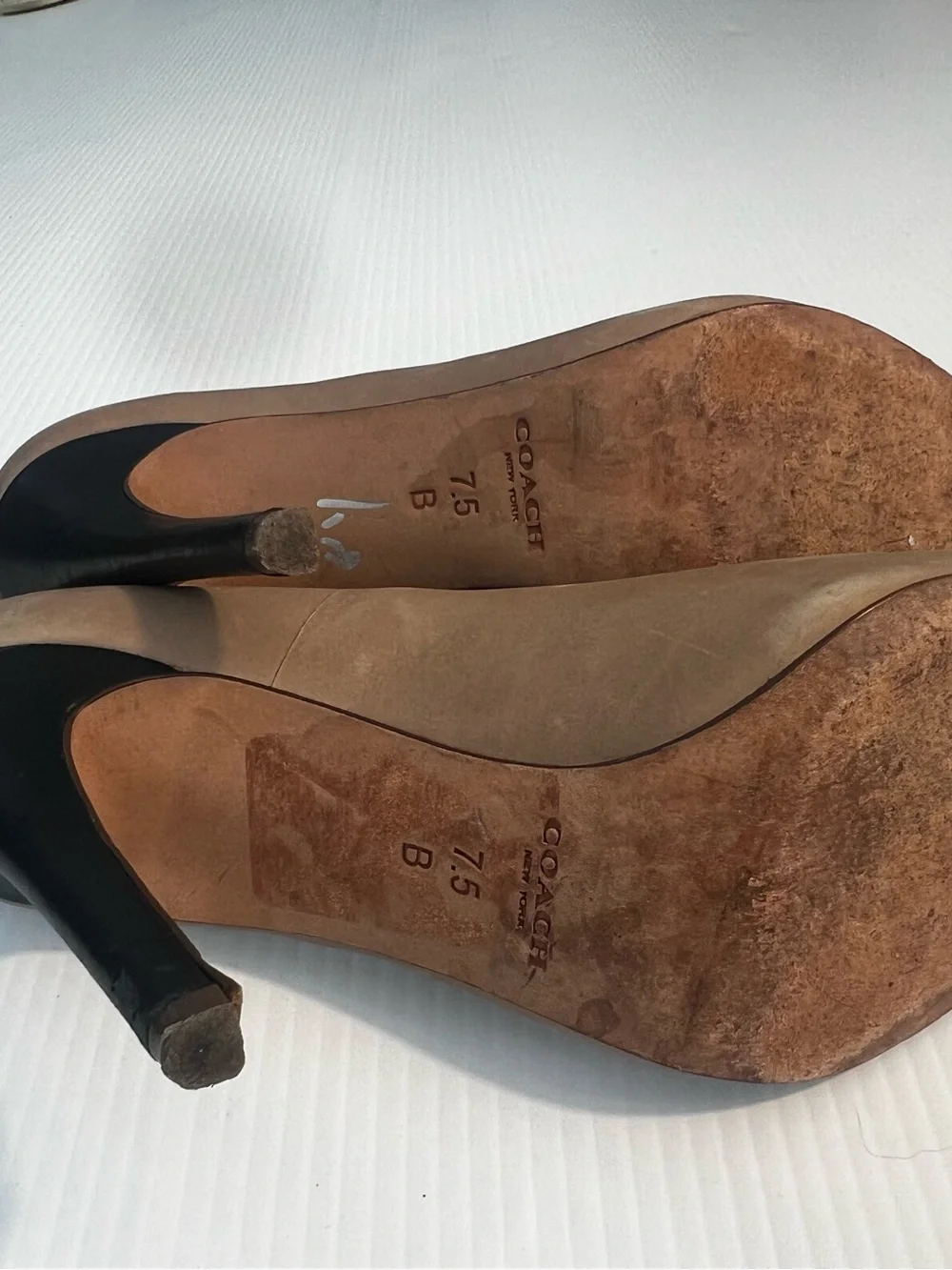 Coach t trap high heels 7,5